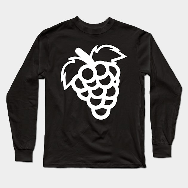 Grape Long Sleeve T-Shirt by Cutepitas